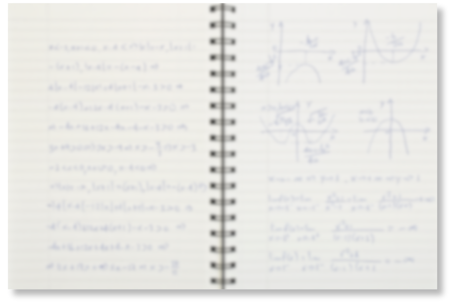 maths notebook